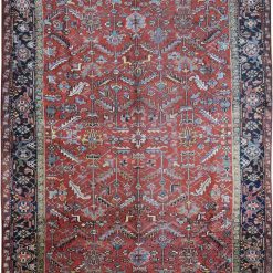 8' 4" x 11' 6" Persian Heriz Rug