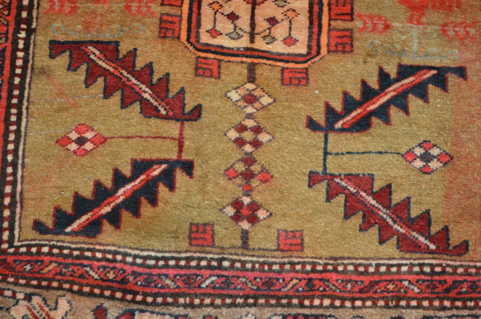 3' 6" x 6' 8" Persian Sarab Rug - Image 4