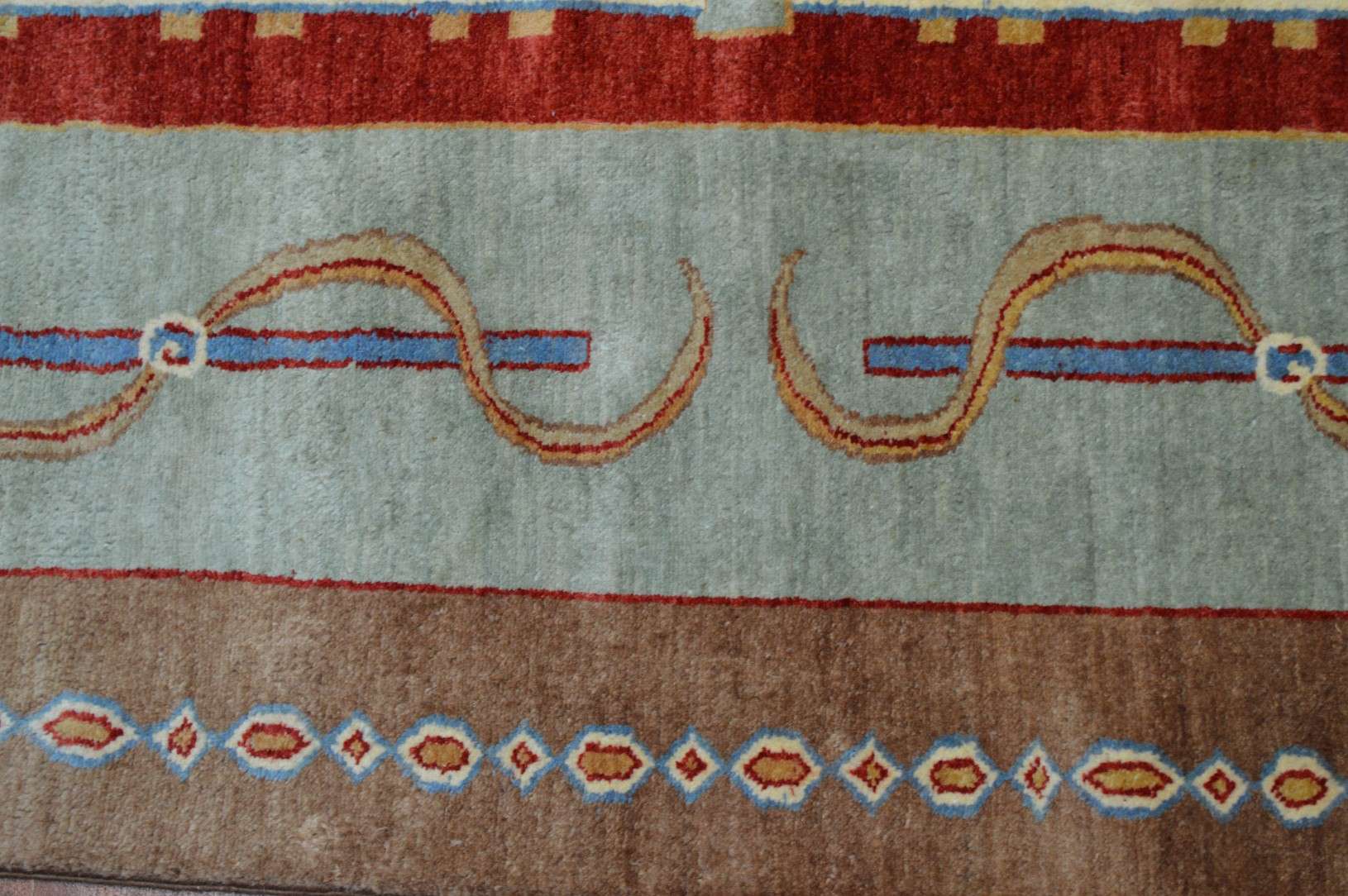 5' 9" x 9' 6" India Gabbeh Rug - Image 7