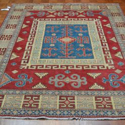 Alternative view of 6' 4" x 8' 0" Caucasian Kazak Rug