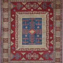 6' 4" x 8' 0" Caucasian Kazak Rug
