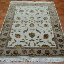Alternative view of 4' 1" x 6' 3" India Agra Rug