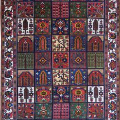 7' 0" x 10' 5" Persian Bakhtiari Rug
