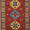 4' 0" x 6' 0" India Kazak Rug