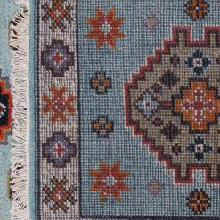 Alternative view of 2' 0" x 6' 6" India Kazak Rug
