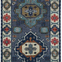2' 0" x 4' 0" India Kazak Rug