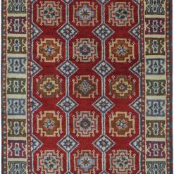 2' 0" x 4' 0" India Kazak Rug
