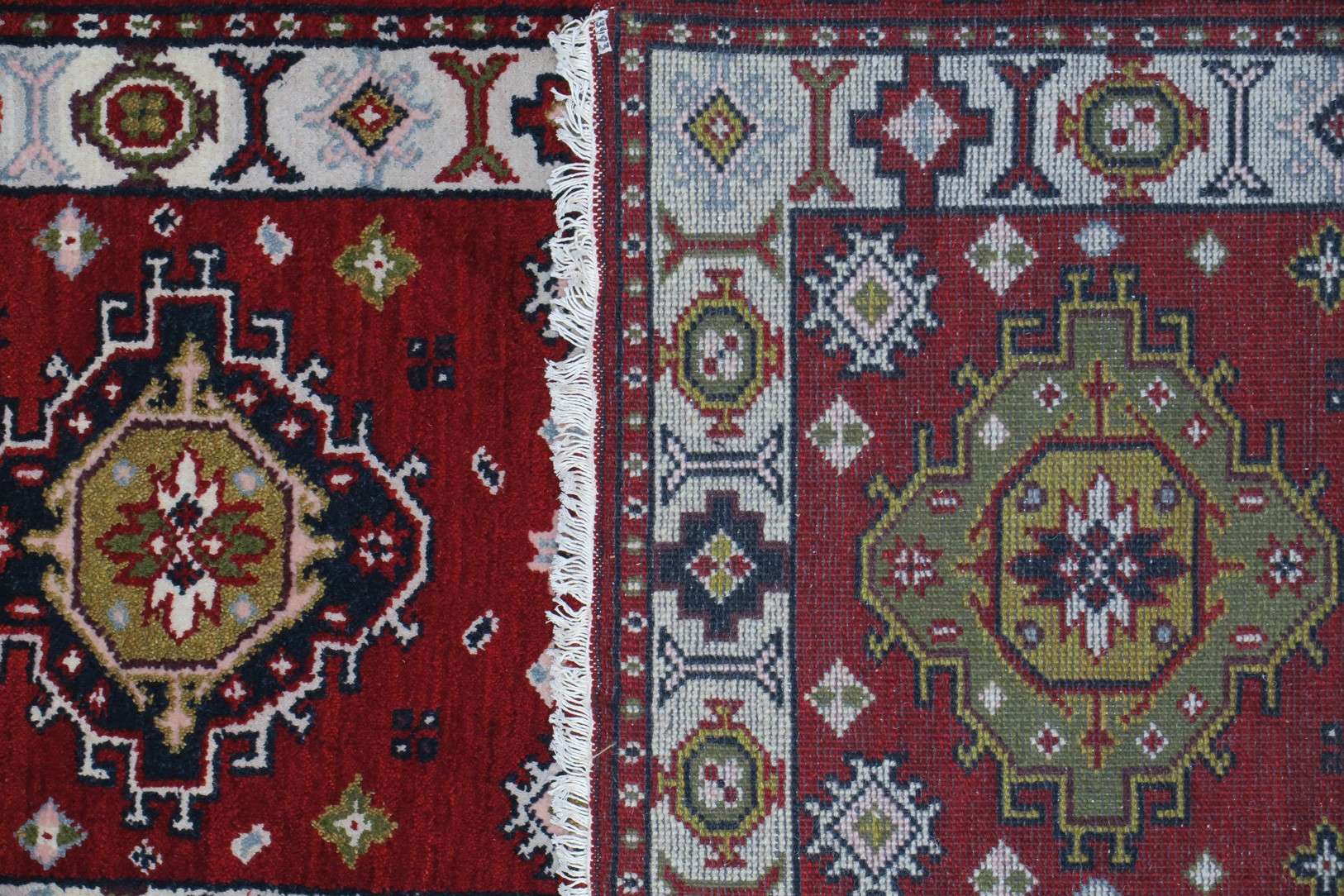 2' 8" x 10' 2" India Kazak Rug - Image 2