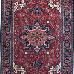 4' 1" x 6' 0" India Heriz Rug