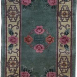 2' 1" x 4' 2" China Tebriz Rug