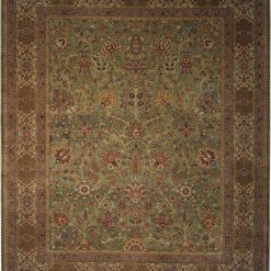 8' 1" x 10' 3" India Agra Rug