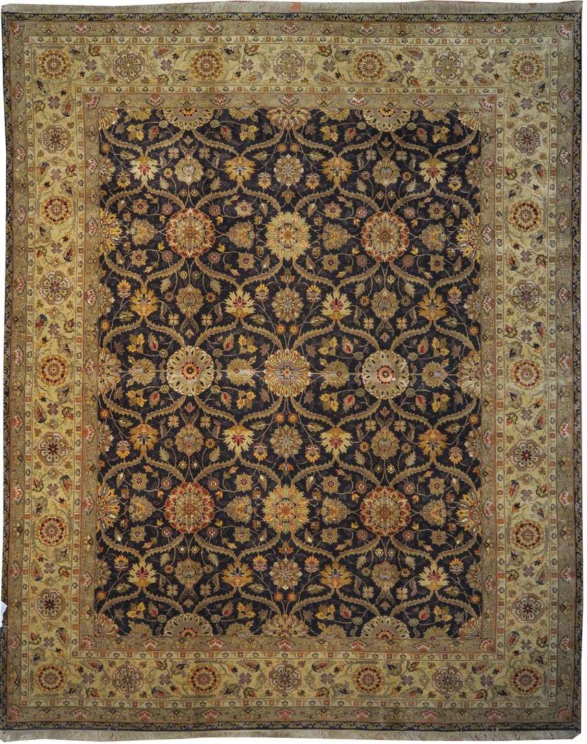 7' 7" x 9' 6" India Agra Rug