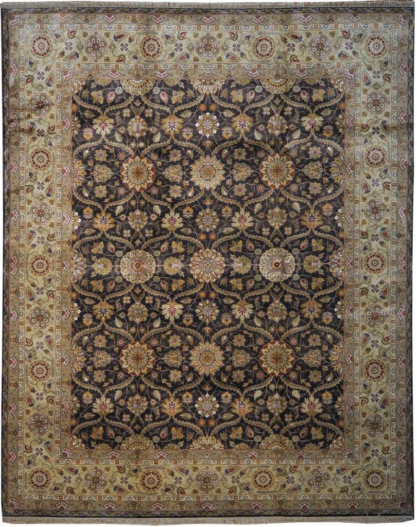 7' 9" x 9' 9" India Agra Rug