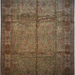 9' 9" x 14' 2" India Agra Rug