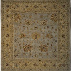 7' 9" x 8' 1" India Sultanabad Square Rug