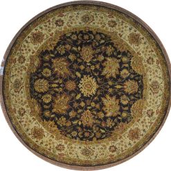 8' 0" x 8' 1" India Sultanabad Round Rug