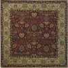 6' 0" x 6' 0" India Agra Round Rug