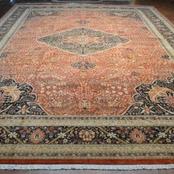 Alternative view of 12' 1" x 17' 7" Pakistan Mogul Rug