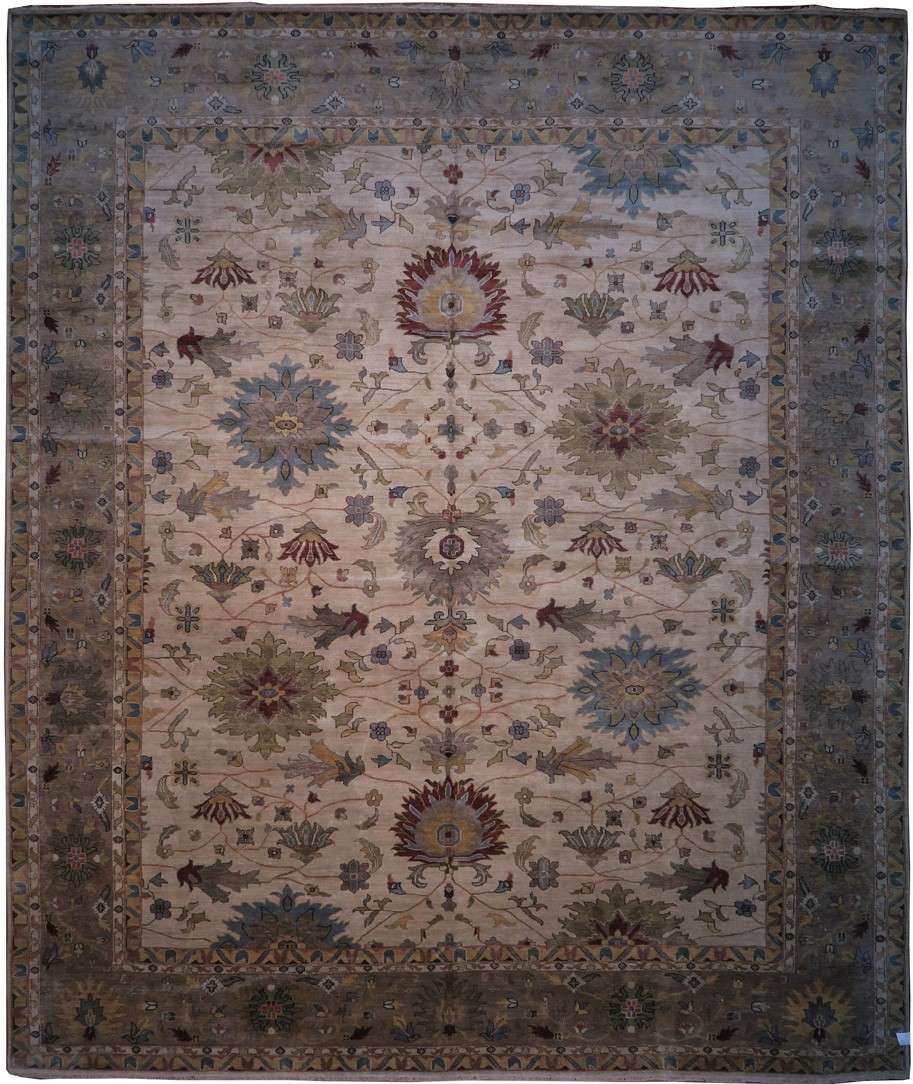12' 3" x 14' 6" India Mahal Rug