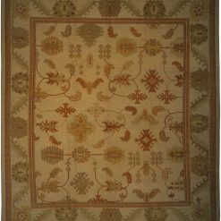 10' 2" x 11' 3" Turkish Oushak Rug