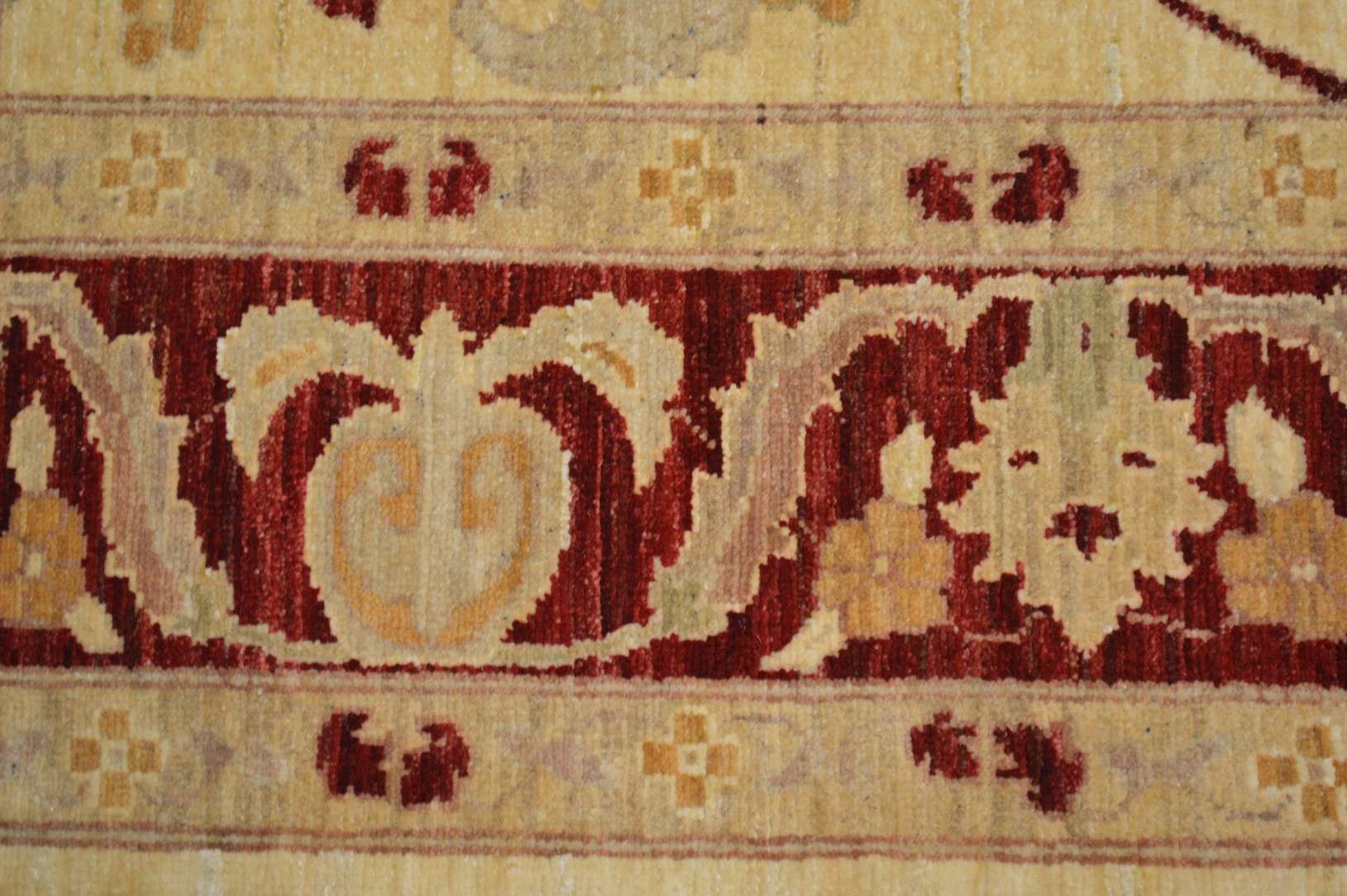 6' 0" x 6' 6" Pakistan Peshawar Rug - Image 9