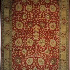 9' 8" x 13' 7" Pakistan Oushak Rug
