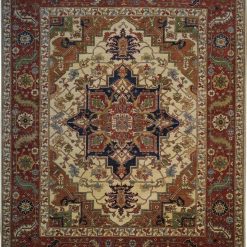 8' 1" x 10' 1" Pakistan Serapi Rug
