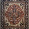 8' 3" x 9' 8" Pakistan Serapi Rug
