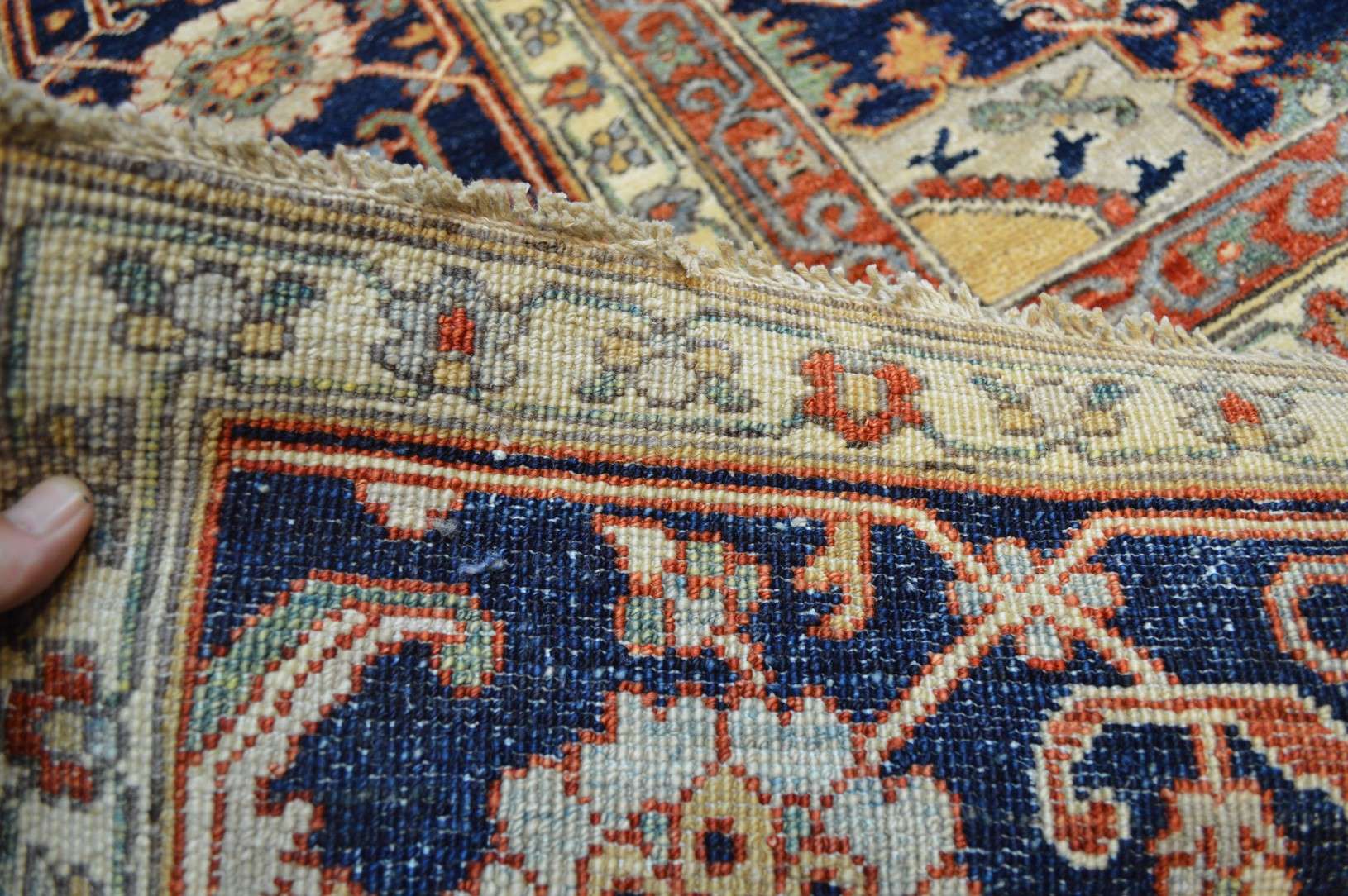 8' 3" x 9' 8" Pakistan Serapi Rug - Image 13