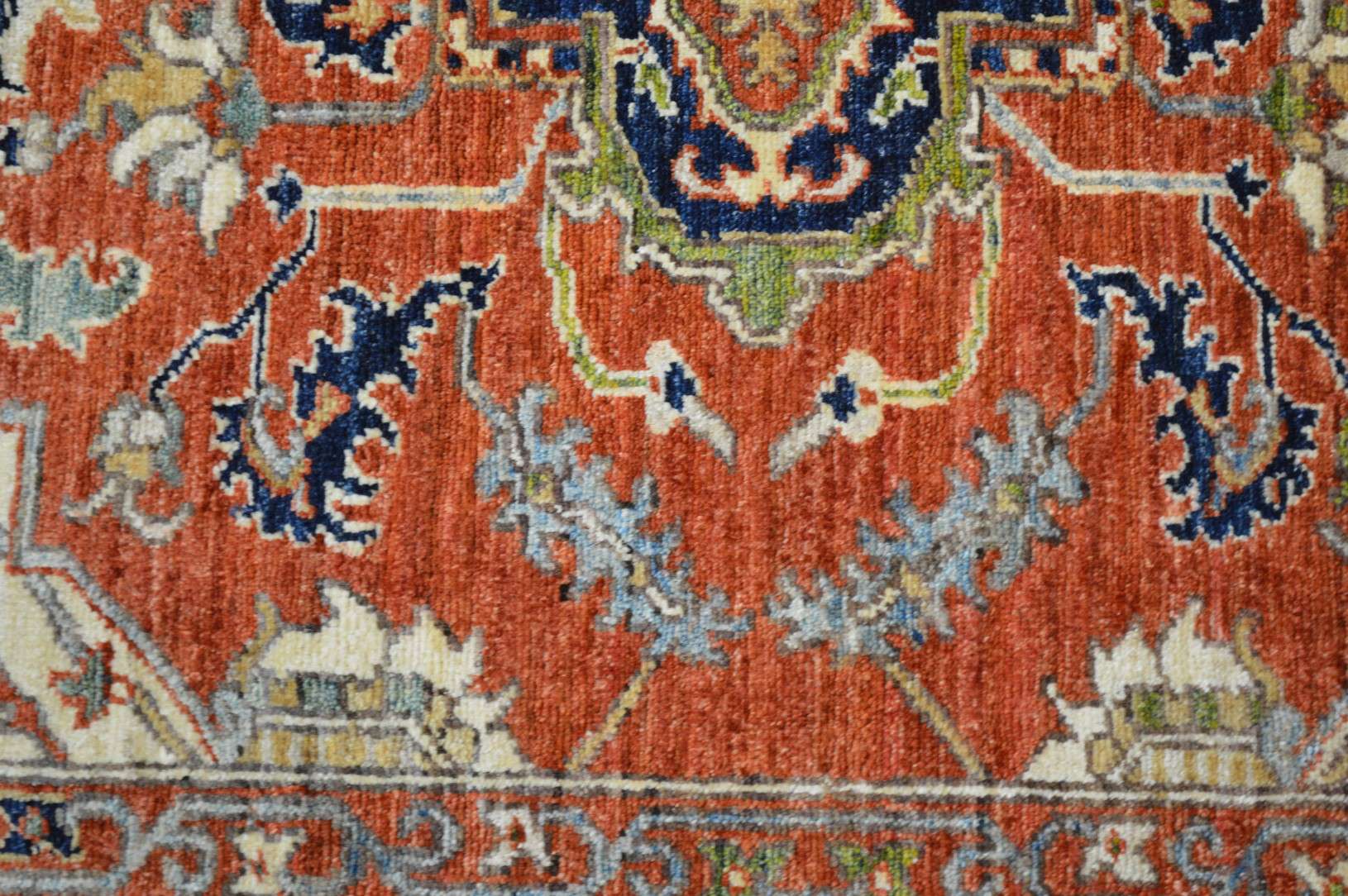 8' 3" x 9' 8" Pakistan Serapi Rug - Image 10