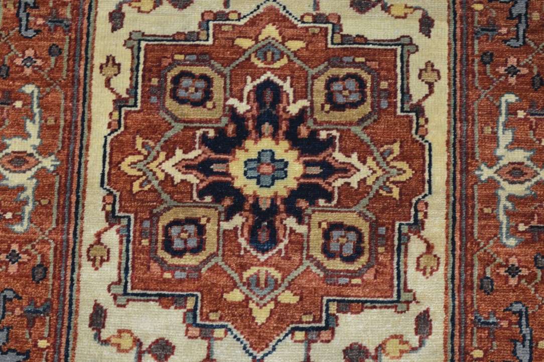 2' 7" x 12' 0" India Serapi Runner - Image 5