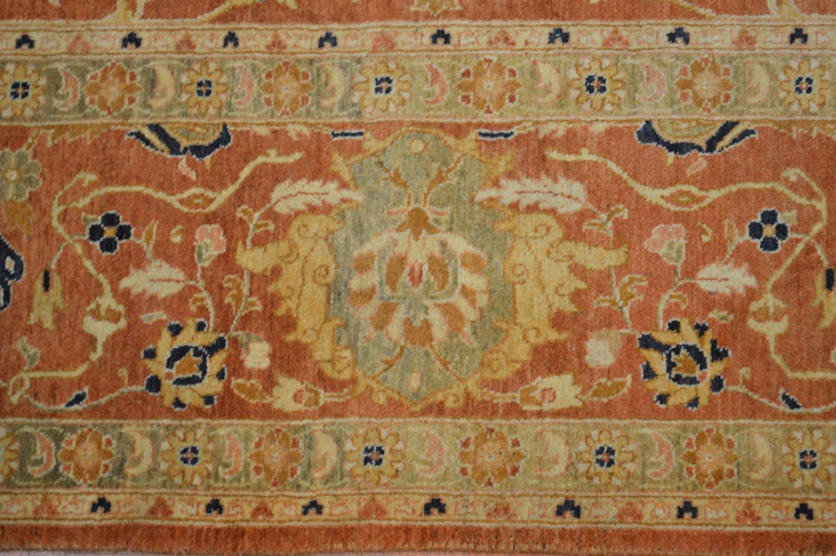 6' 1" x 8' 8" Pakistan Mogul Rug - Image 4