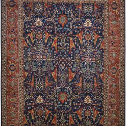 9' 2" x 12' 1" Pakistan Serapi Rug