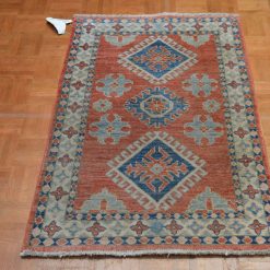 Alternative view of 2' 7" x 4' 1" Pakistan Kazak Rug