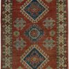 2' 7" x 4' 1" Pakistan Kazak Rug