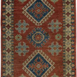 2' 7" x 4' 1" Pakistan Kazak Rug