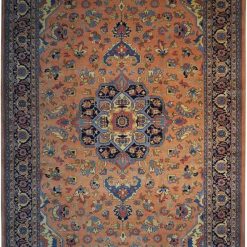 9' 8" x 18' 4" India Heriz Rug