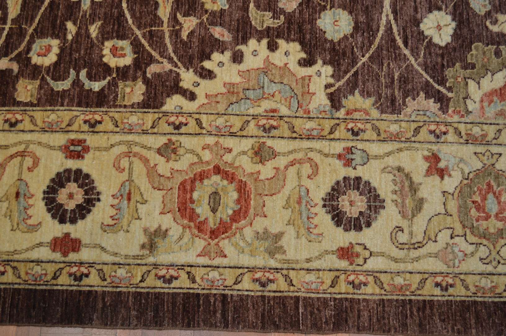 9' 0" x 11' 8" Pakistan Peshawar Rug - Image 8