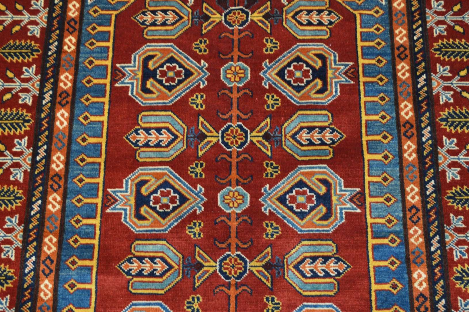 4' 2" x 6' 1" Pakistan Shirvan Rug - Image 6