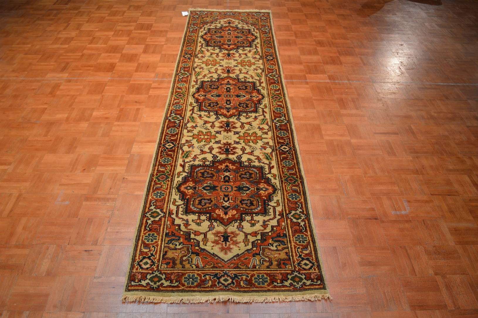 2' 6" x 9' 8" India Serapi Runner - Image 2