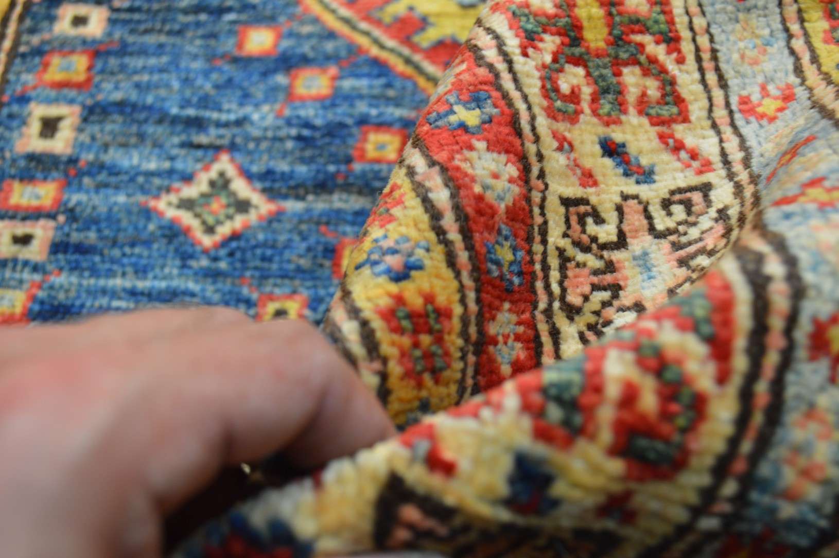 2' 8" x 12' 3" Pakistan Kazak Runner - Image 3