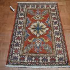 Alternative view of 2' 8" x 4' 2" Pakistan Kazak Rug