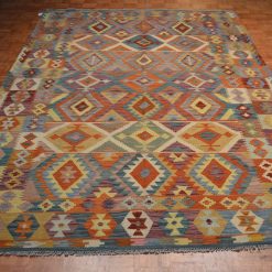 Alternative view of 6' 8" x 9' 9" India Kilim Rug