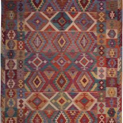 6' 8" x 9' 9" India Kilim Rug