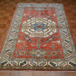 Alternative view of 4' 3" x 7' 0" Pakistan Kazak Rug