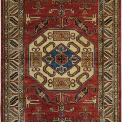 4' 3" x 7' 0" Pakistan Kazak Rug