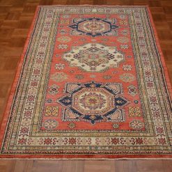Alternative view of 4' 0" x 6' 1" Pakistan Kazak Rug