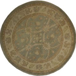 4' 1" x 4' 1" Pakistan Peshawar Rug