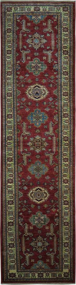 2' 7" x 10' 0" Pakistan Kazak Runner