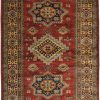3' 5" x 4' 10" Pakistan Kazak Rug